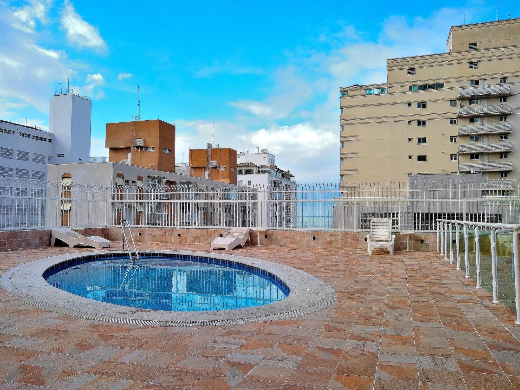 Flat Pitangueiras Boulevard Center Guarujá Eksteriør bilde