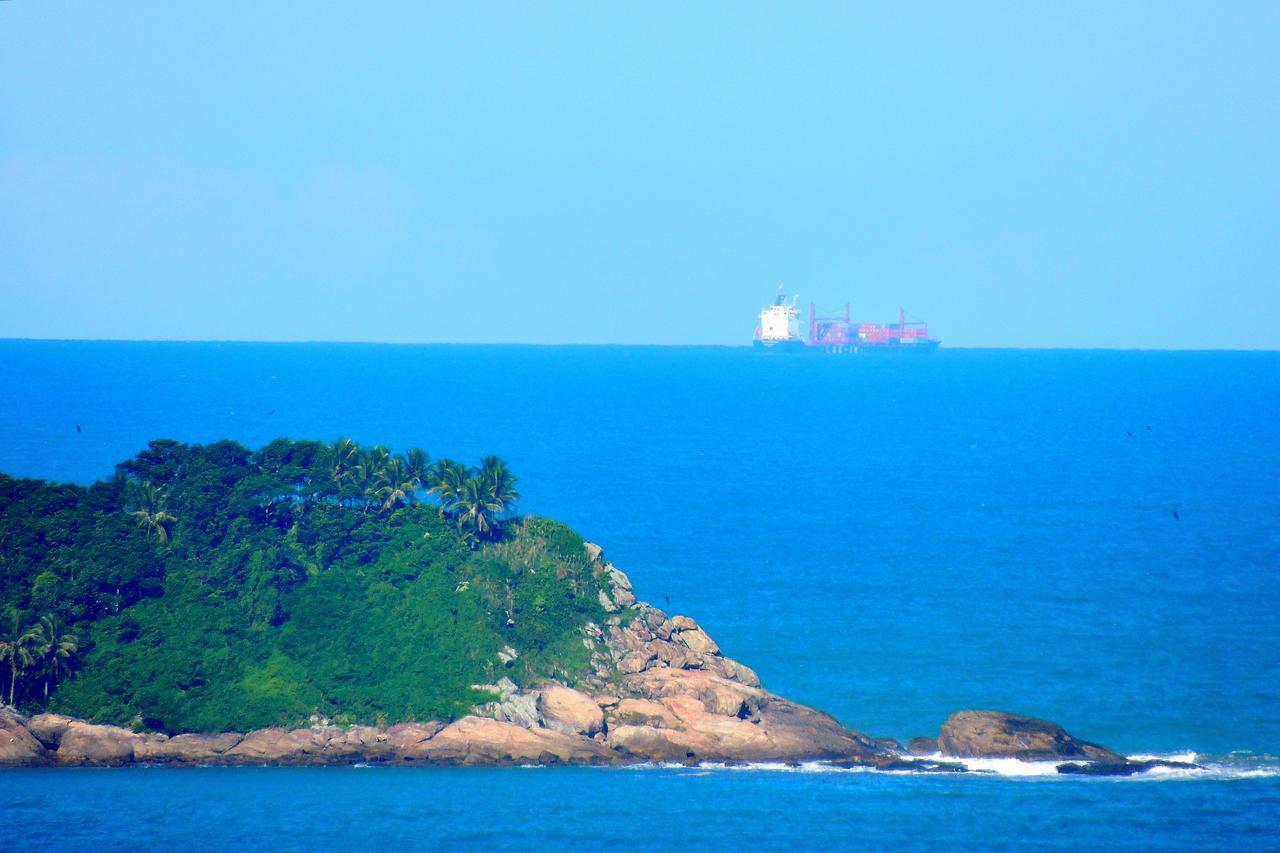 Flat Pitangueiras Boulevard Center Guarujá Eksteriør bilde